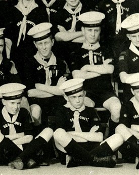 Photo:1st Carshalton Sea Scouts c.1944