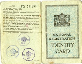 Photo:Cover of an identity card