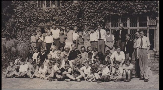 Photo:Cross Keys Boys Club holiday to Seaford 1946. The photo was by Rev. Hayler of St. Peter's Church