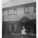 Photo:Mable Ansell at her house in Nightingale Road