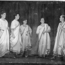 Photo:Tweeddale Drama group in Julius Caesar