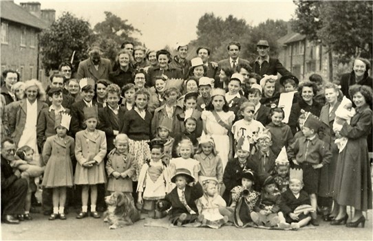 Photo:Shaftesbury Road Coronation Party 1953